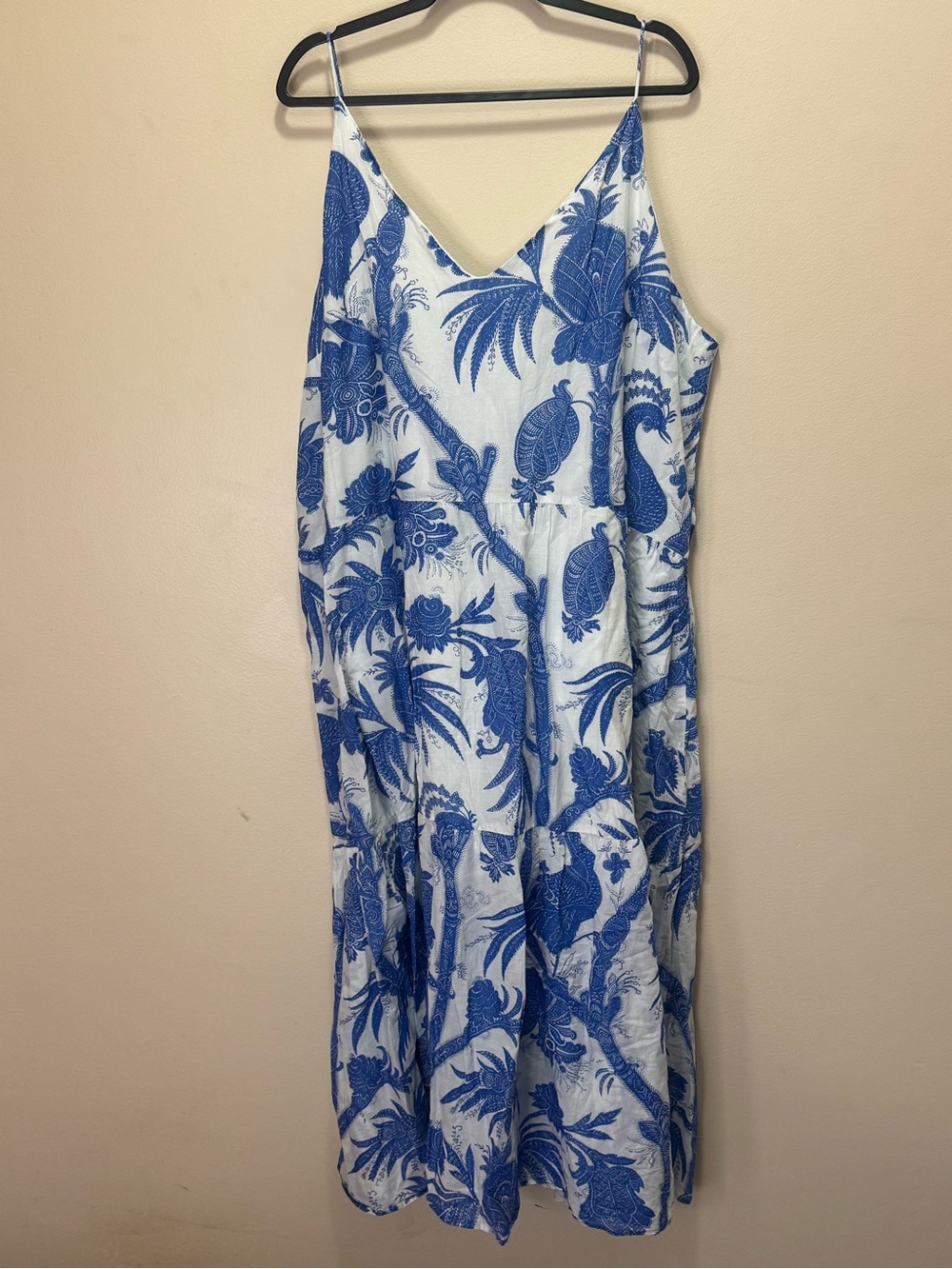 H&M Peacock Palm Tree Dress